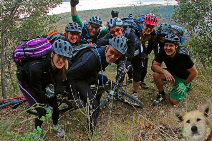 Bärlauchtour 2012 – Der Hund, der Knoblauch, der Berg, das Rad . . . und wir in Friaul
