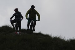 Einen Kilometer am Grat biken – Gailtaler Alpen