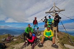 Bikebergsteigen Wochenende in Kärnten 2013 | Tag 2 – Karawanken
